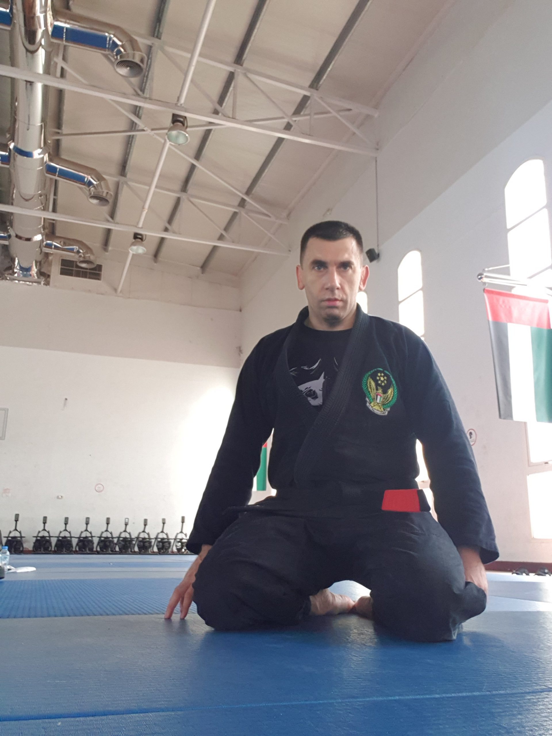 Milos Simic Abu Dhabi Black Belt